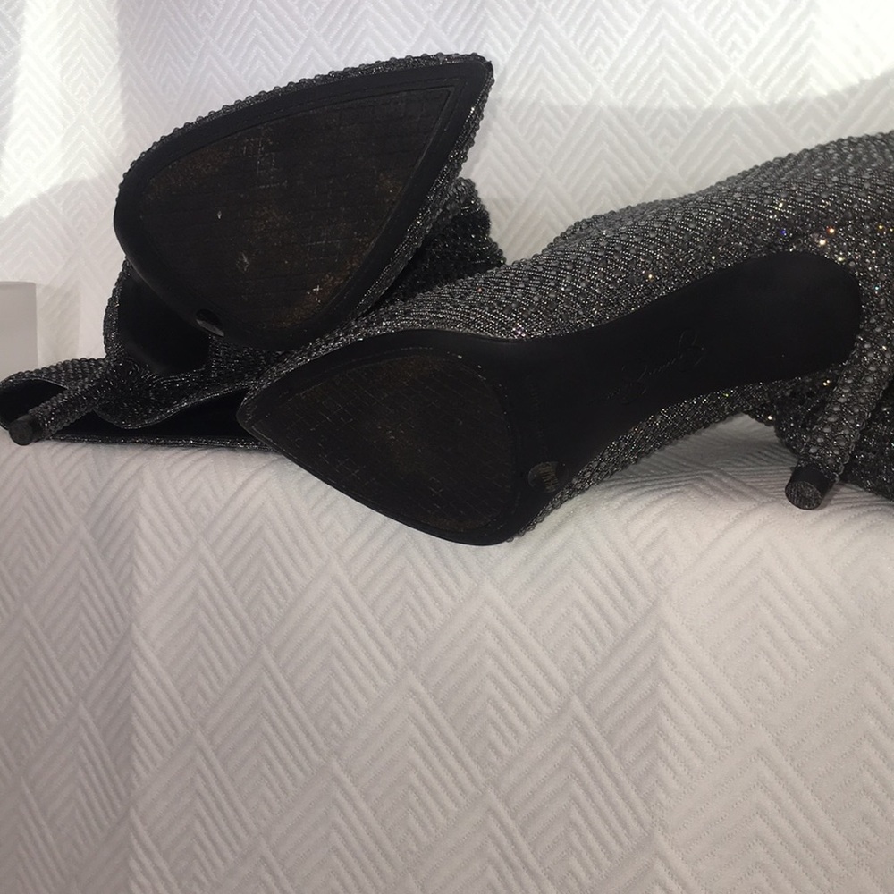 Jessica Simpson LayzerSlouchy Rhinestone Boots 7.5 - Picture 5 of 7